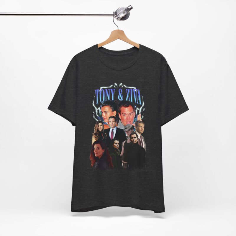 Ziva David and Tony DiNozzo Bootleg Style Unisex T-Shirt | NCIS High Quality Bella and Canvas Tee - Image 36