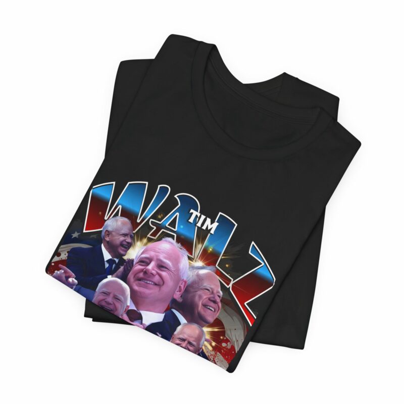 Tim Walz Big Dad Energy Bootleg T-Shirt | Tim Walz Bootleg Style Graphic Tee | Bella and Canvas Unisex Sizes S-3XL - Image 5