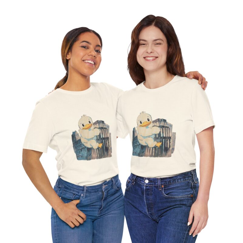 Duckzilla Unisex Tee, Cute Adorable Duckling Climbing Skyscrapers T-Shirt, Funny Animal Lover Shirt, Novelty Graphic Tee, Unique Gift for - Image 27