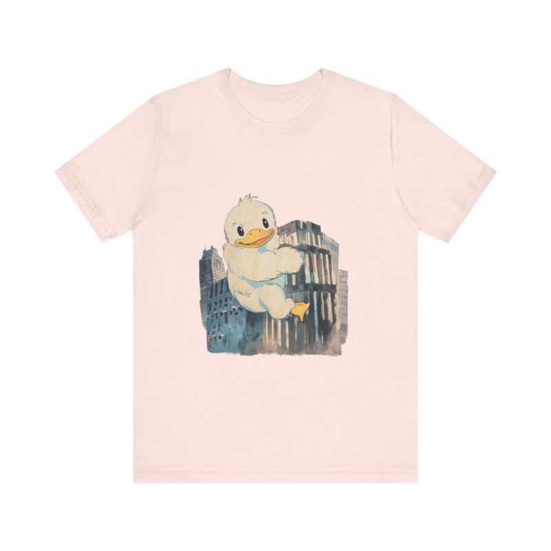Duckzilla Unisex Tee, Cute Adorable Duckling Climbing Skyscrapers T-Shirt, Funny Animal Lover Shirt, Novelty Graphic Tee, Unique Gift for - Image 59