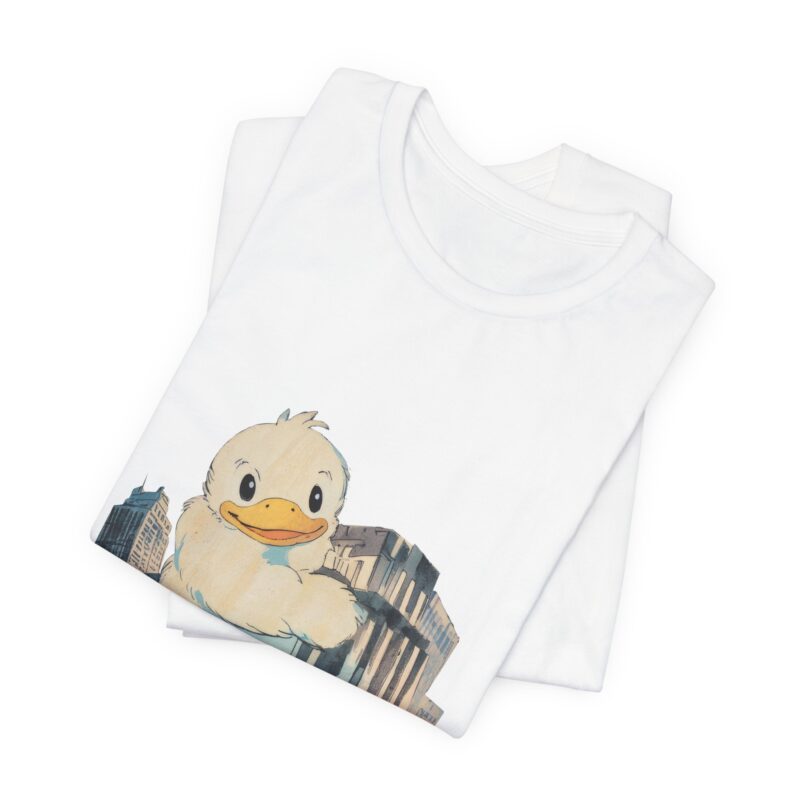 Duckzilla Unisex Tee, Cute Adorable Duckling Climbing Skyscrapers T-Shirt, Funny Animal Lover Shirt, Novelty Graphic Tee, Unique Gift for - Image 34