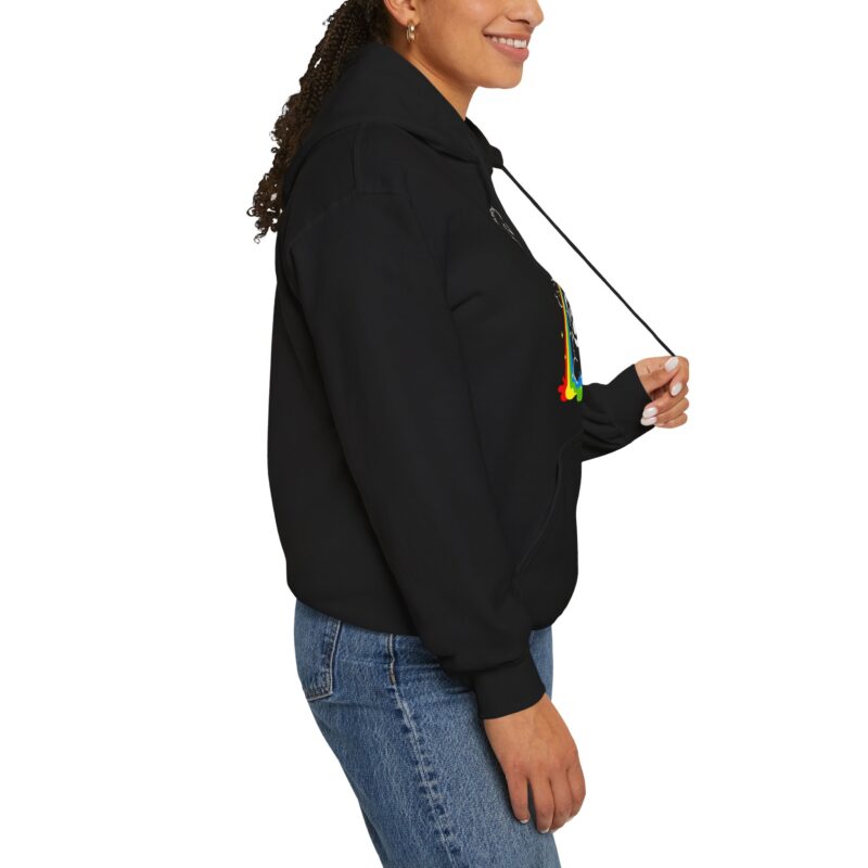 Vomiting Rainbows Anti-Care Bear Hoodie, Punk Rock Anarchist Sweatshirt, Unisex Grunge Care Bear Jumper, Emo Pullover, Riot Grrrl Top, - Image 11