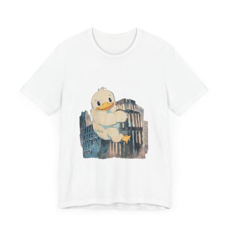 Duckzilla Unisex Tee, Cute Adorable Duckling Climbing Skyscrapers T-Shirt, Funny Animal Lover Shirt, Novelty Graphic Tee, Unique Gift for - Image 32