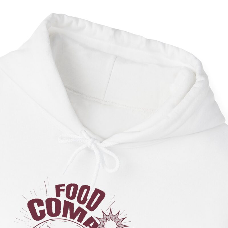 Turkey Food Coma Hoodie Sweatshirt, Thanksgiving Pullover, Funny Foodie Jumper, Fall Feast Top, Cozy Christmas Gift - Image 5