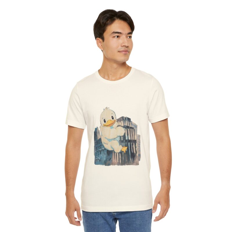 Duckzilla Unisex Tee, Cute Adorable Duckling Climbing Skyscrapers T-Shirt, Funny Animal Lover Shirt, Novelty Graphic Tee, Unique Gift for - Image 20