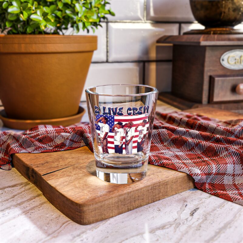 2 Live Crew Shot Glass, 1.5oz 90s Rap Group Shot Glass - Image 5