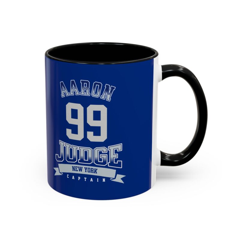 Baseball Accent Coffee Mug (11, 15oz) - Aaron Judge Sports Fan Gift Idea, Baseball Lover Cup, MLB Coffee Mug, Sports Enthusiast Gift, Unique - Image 3