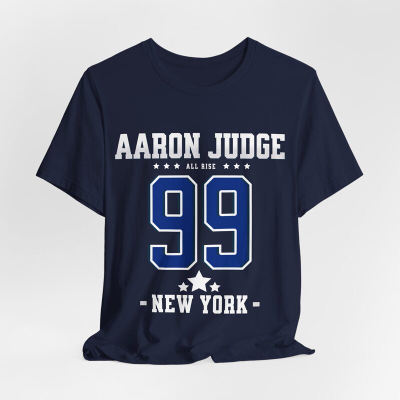 Aaron Judge #99 Unisex Jersey Short Sleeve Tee Yankee Baseball T-Shirt Gift Ideas - Image 2