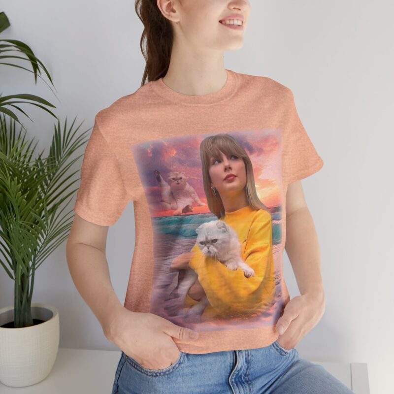Taylor and Olivia  Retro Portrait Unisex Jersey Short Sleeve Tee. Taylor and Olivia 80s style Vintage Photo Tee.