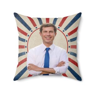 Pete Buttigieg pillow gift idea