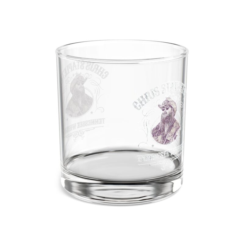 Chris Stapleton Tennessee Whiskey Rocks Glass, 10oz Country Music Fan Gift Idea - Chris Stapleton Whiskey Glassware, - Image 5
