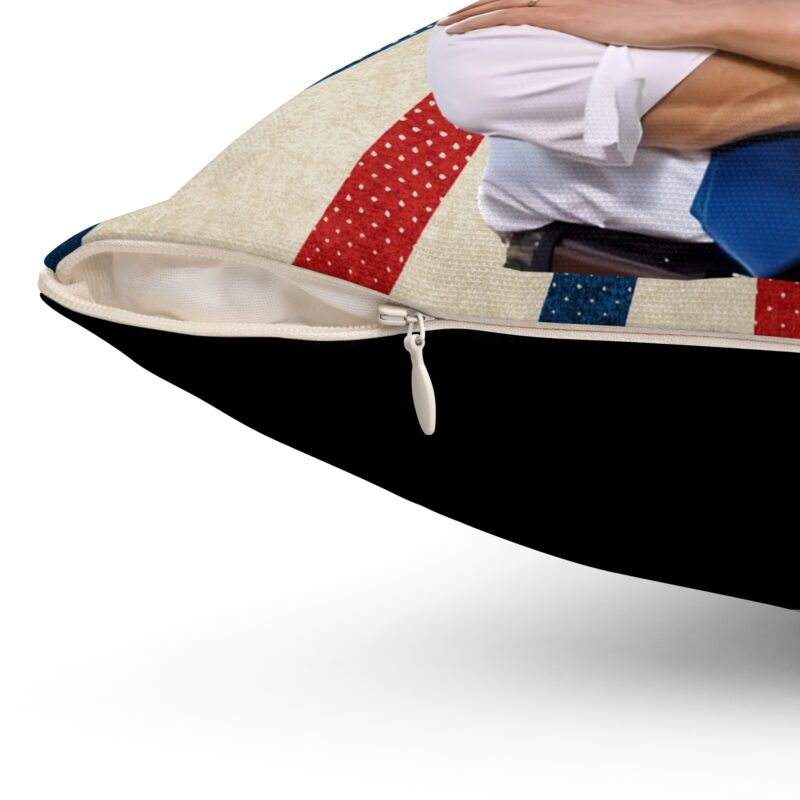 Pete Buttigieg Patriotic Square Pillow - Mayor Pete Home Decor Throw Pillow, Gift Ideas Democrats, Political Pillow, American Flag Gift - Image 12