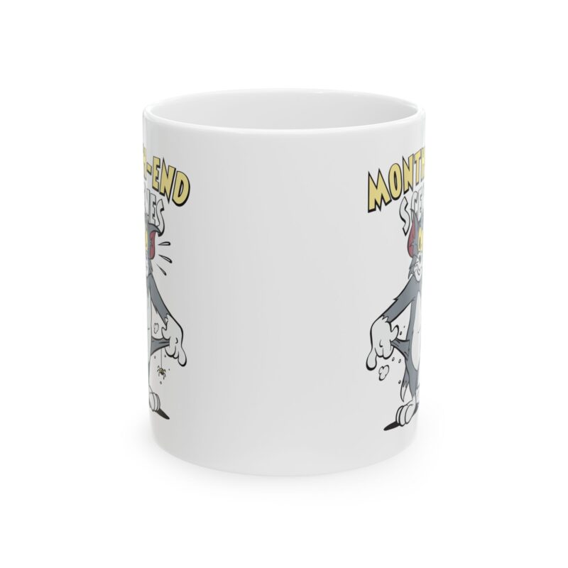 Tom and Jerry Month End Scenes Ceramic Mug, (11oz, 15oz). Funny Tom the Cat Coffee Mug. Classic Cartoon Mug. Funny Mug. - Image 5