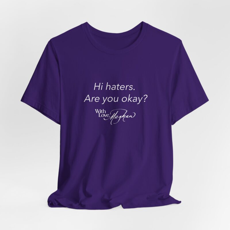 Meghan Sussex Unisex Tee for Self-Love & Humor, Gift for Friends, Shirt for Haters Pro Meghan Markle T-shirt - Image 10