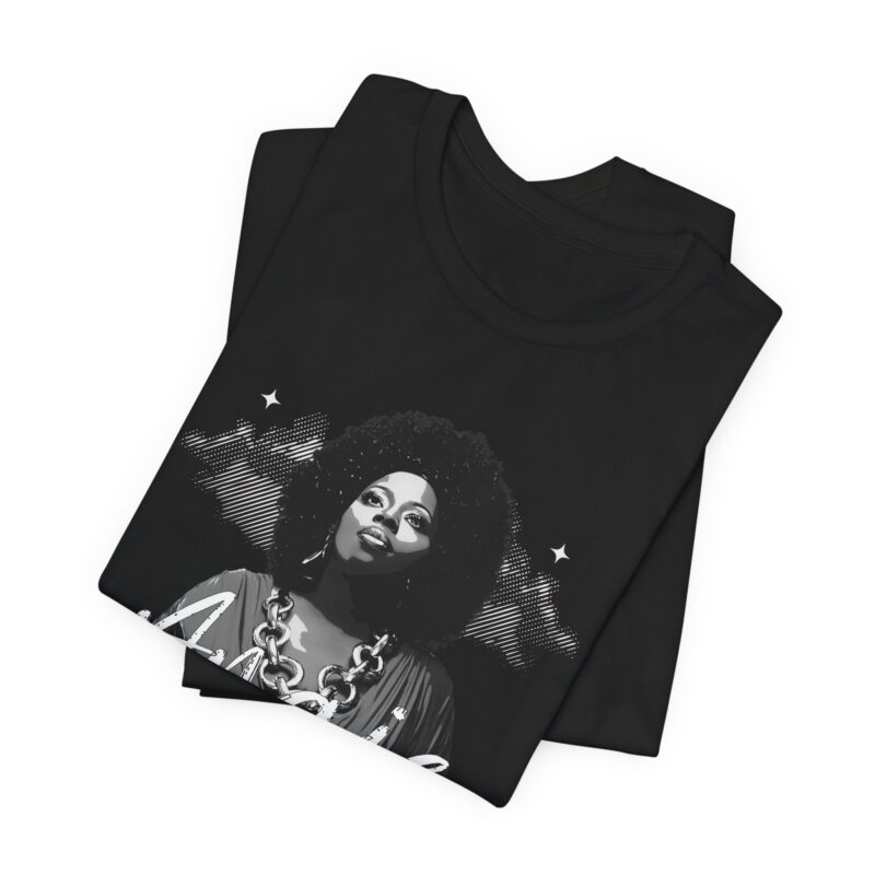 Angie Stone Tribute Unisex Tee, Soul Music R and B Shirt, Bella Canvas RIP Gift, Angie Stone Gift Ideas. Soul Music tee. - Image 3