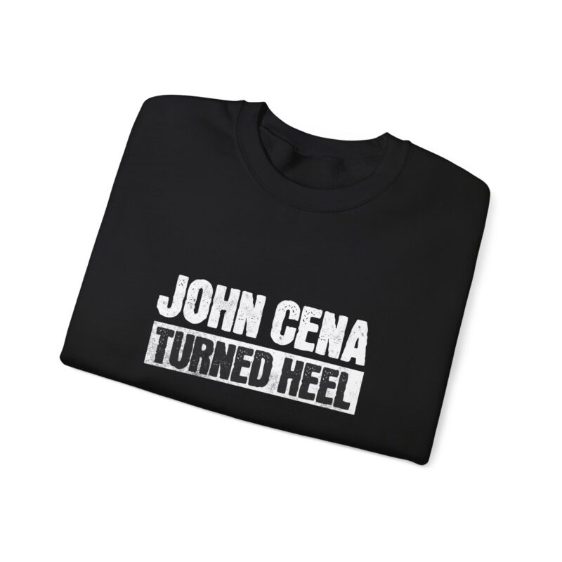 John Cena Turned Heel Sweatshirt - Gift for Wrestler Fans, Casual Wear, Wrestling Fan Sweatshirt, Sports Merchandise, Unisex Sweatshirt, - Image 6