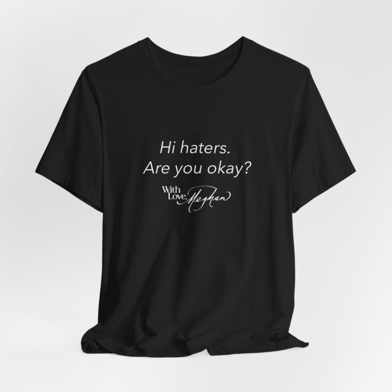 Meghan Sussex Unisex Tee for Self-Love & Humor, Gift for Friends, Shirt for Haters Pro Meghan Markle T-shirt - Image 4