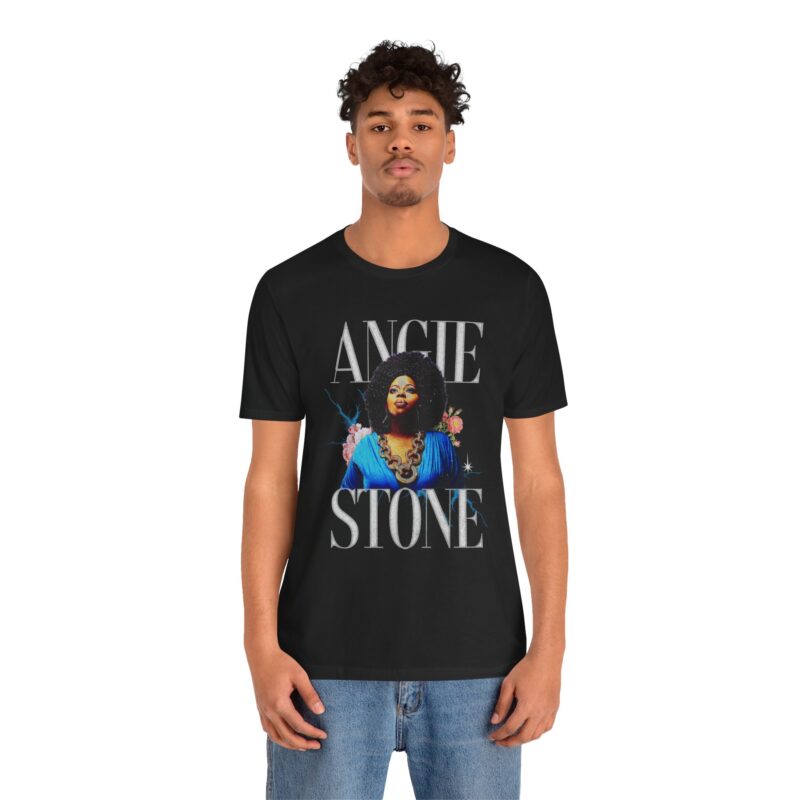 RIP Angie Stone Tribute Unisex Tee, Soul Music R n B Shirt, Bella Canvas RIP Gift, Music Lover T-Shirt, Angie Stone Bootleg Retro Tee - Image 6