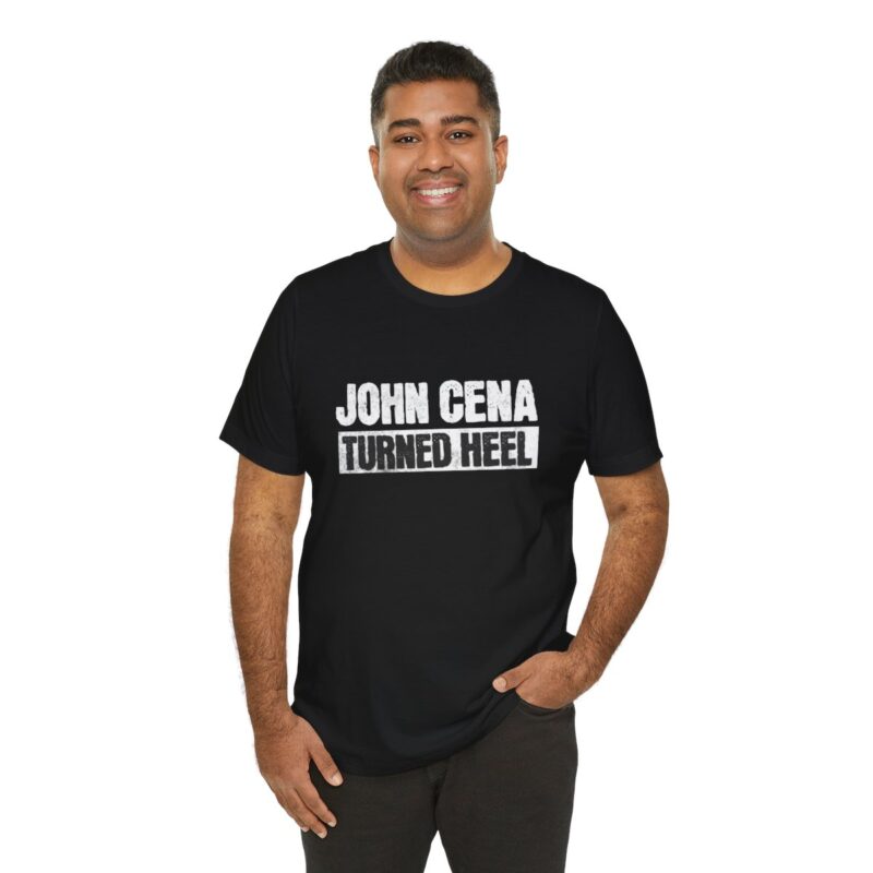 John Cena Turned Heel Tee, Wrestling Themed T-Shirt, Unisex Gift for Wrestling Fans, Casual Wear, Gym Shirt, Unique Collector's Item - Image 8