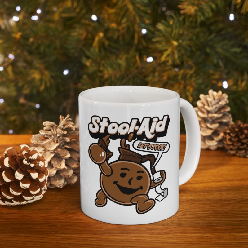 Funny Retro Kool-Aid Coffee Mug – 11oz & 15oz Options. Stool-Aid Coffee Mug Gift Idea. - Image 6