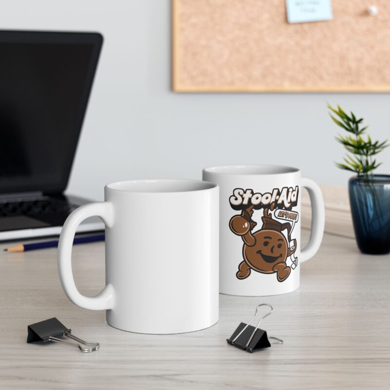 Funny Retro Kool-Aid Coffee Mug – 11oz & 15oz Options. Stool-Aid Coffee Mug Gift Idea. - Image 5
