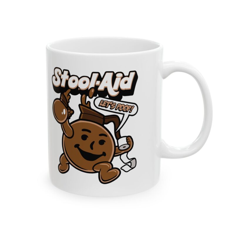 Funny Retro Kool-Aid Coffee Mug – 11oz & 15oz Options. Stool-Aid Coffee Mug Gift Idea. - Image 3