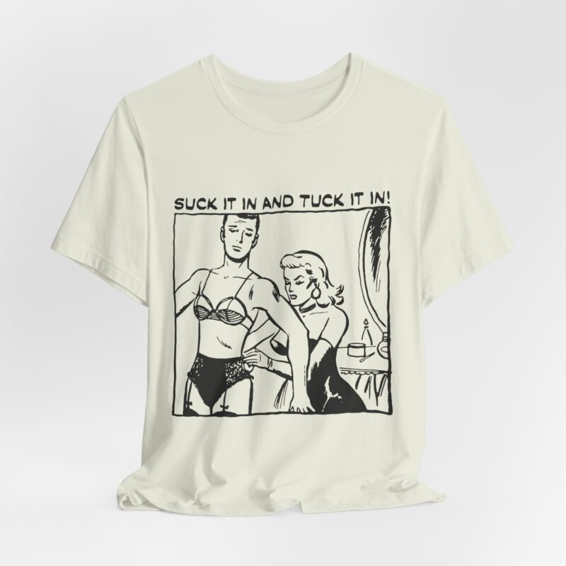 Cross Dressing couple Graphic Tee with Humor, Fun T-Shirt, Gift for Friends,LGBTQ+ Pride, Retro Vibes - Image 14