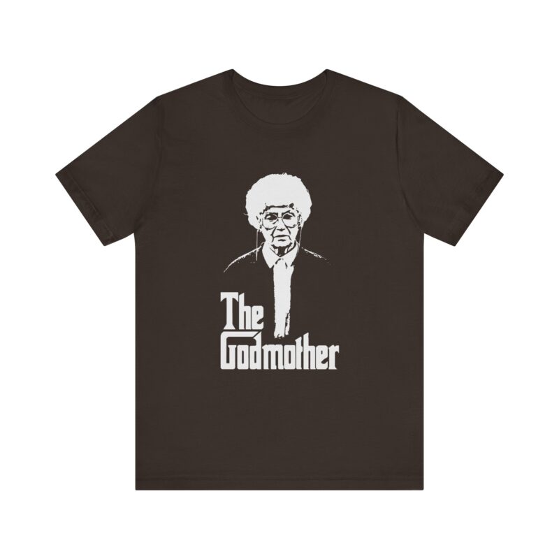 Sophia Petrillo The Godmother Unisex Bella and Canvas T-Shirt. The Golden Girls Sophia Petrillo Godmother T-Shirt. Godfather Parody T-Shirt.