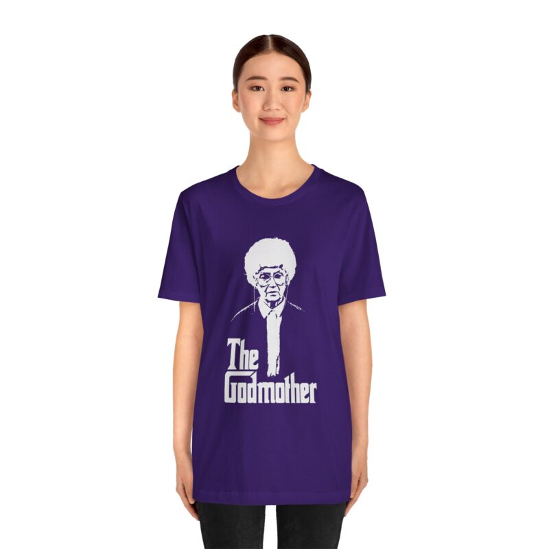 Sophia Petrillo The Godmother Unisex Bella and Canvas T-Shirt. The Golden Girls Sophia Petrillo Godmother T-Shirt. Godfather Parody T-Shirt. - Image 33