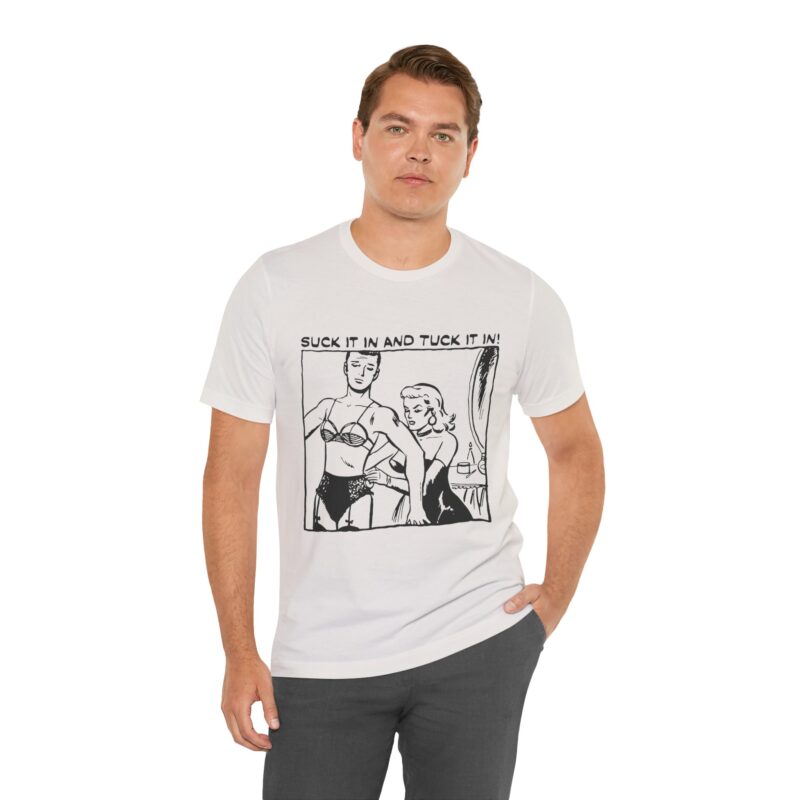 Cross Dressing couple Graphic Tee with Humor, Fun T-Shirt, Gift for Friends,LGBTQ+ Pride, Retro Vibes - Image 12
