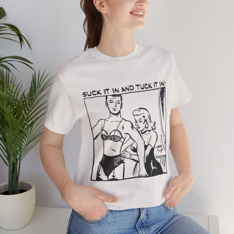 Cross Dressing couple Graphic Tee with Humor, Fun T-Shirt, Gift for Friends,LGBTQ+ Pride, Retro Vibes - Image 10