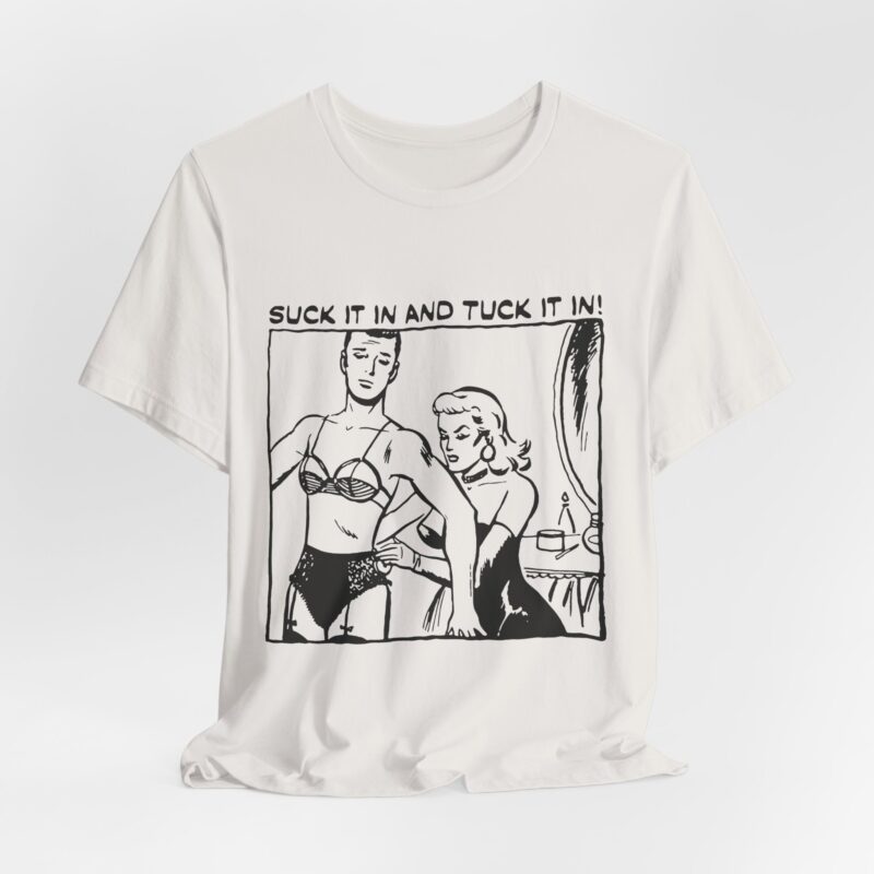 Cross Dressing couple Graphic Tee with Humor, Fun T-Shirt, Gift for Friends,LGBTQ+ Pride, Retro Vibes - Image 11