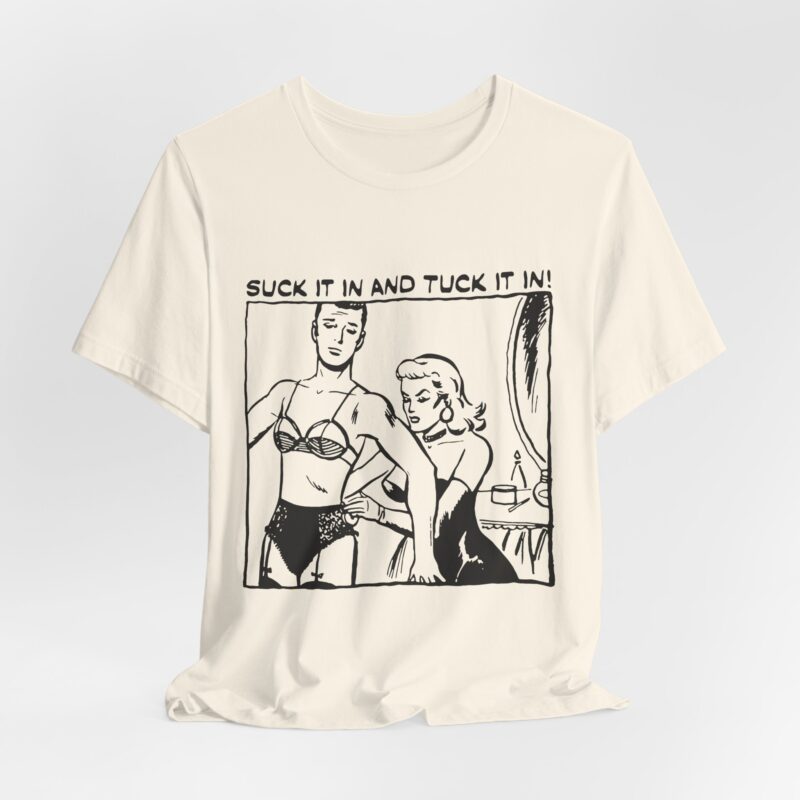 Cross Dressing couple Graphic Tee with Humor, Fun T-Shirt, Gift for Friends,LGBTQ+ Pride, Retro Vibes - Image 8