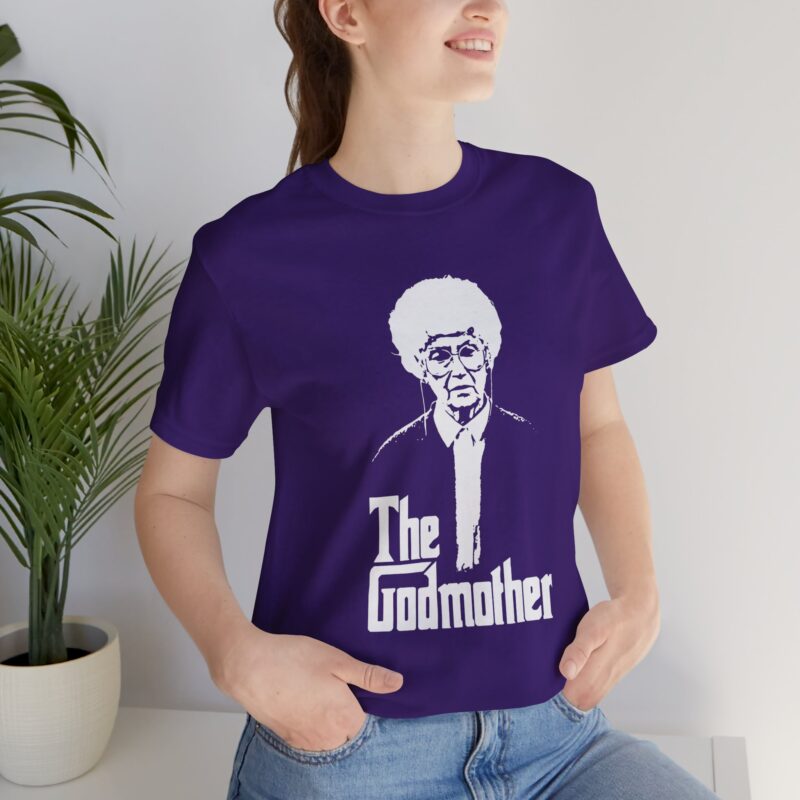 Sophia Petrillo The Godmother Unisex Bella and Canvas T-Shirt. The Golden Girls Sophia Petrillo Godmother T-Shirt. Godfather Parody T-Shirt. - Image 35