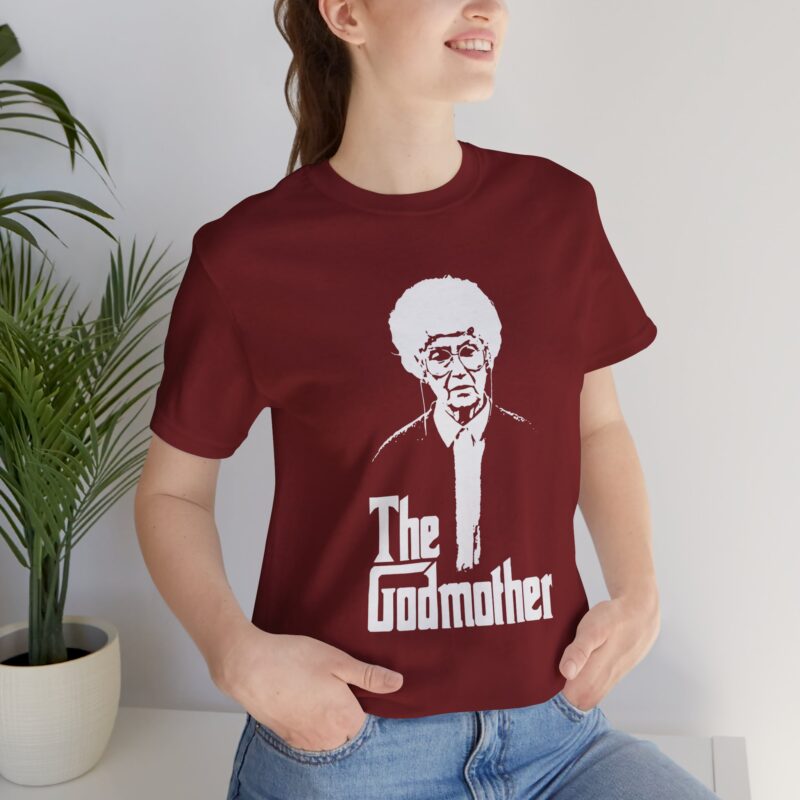 Sophia Petrillo The Godmother Unisex Bella and Canvas T-Shirt. The Golden Girls Sophia Petrillo Godmother T-Shirt. Godfather Parody T-Shirt. - Image 40