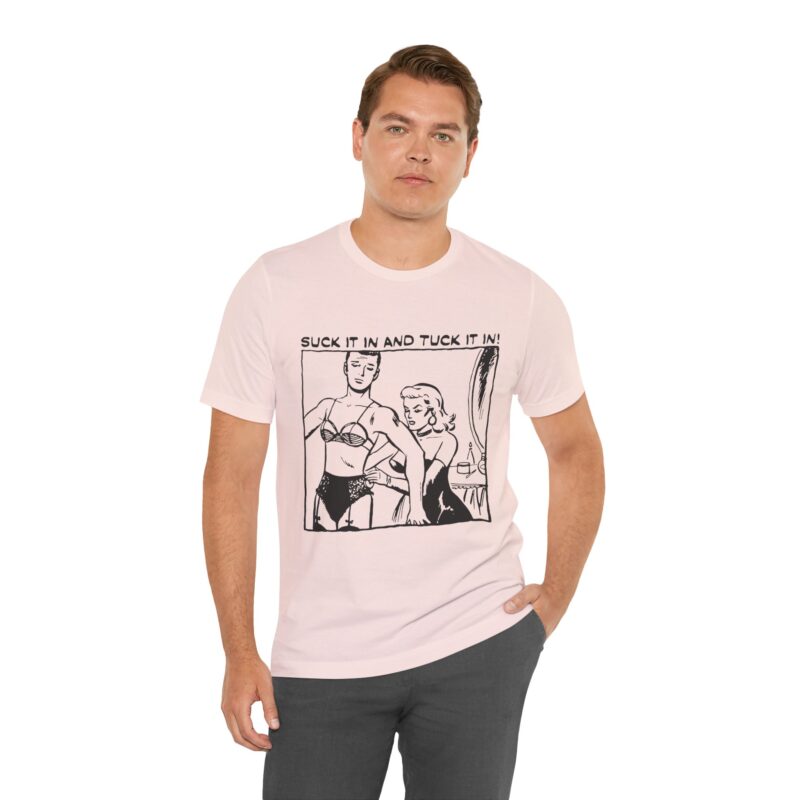 Cross Dressing couple Graphic Tee with Humor, Fun T-Shirt, Gift for Friends,LGBTQ+ Pride, Retro Vibes - Image 6