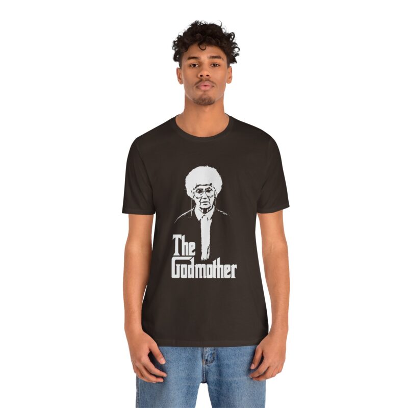 Sophia Petrillo The Godmother Unisex Bella and Canvas T-Shirt. The Golden Girls Sophia Petrillo Godmother T-Shirt. Godfather Parody T-Shirt. - Image 4