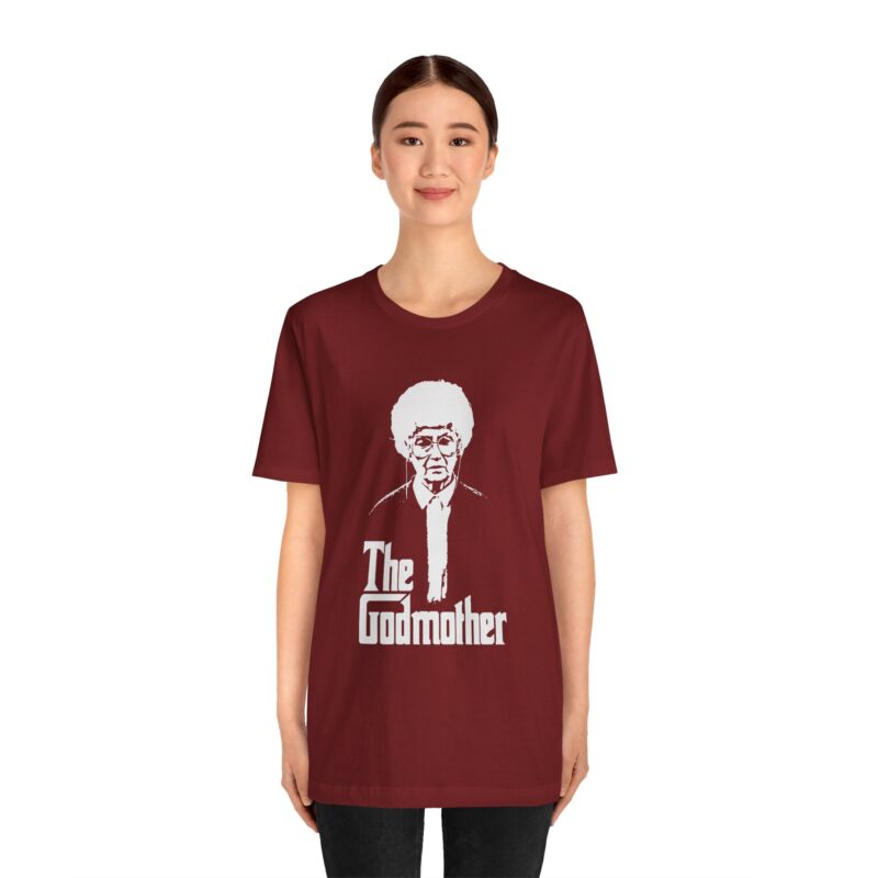 Sophia Petrillo The Godmother Unisex Bella and Canvas T-Shirt. The Golden Girls Sophia Petrillo Godmother T-Shirt. Godfather Parody T-Shirt. - Image 38
