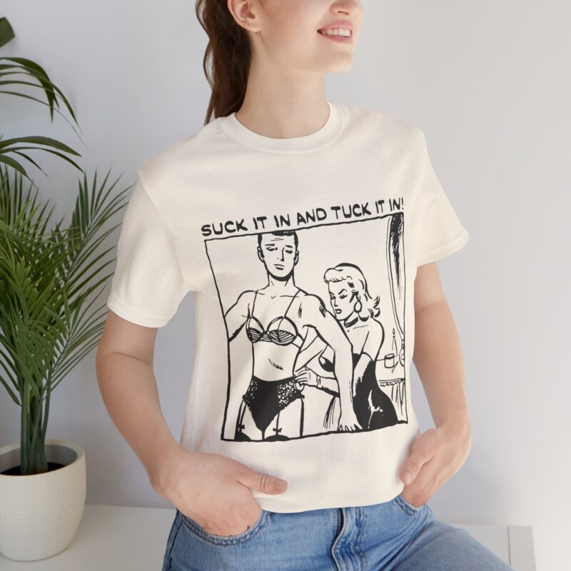 Cross Dressing couple Graphic Tee with Humor, Fun T-Shirt, Gift for Friends,LGBTQ+ Pride, Retro Vibes - Image 7