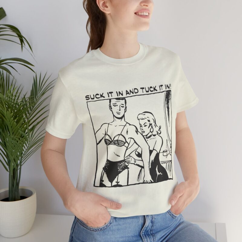 Cross Dressing couple Graphic Tee with Humor, Fun T-Shirt, Gift for Friends,LGBTQ+ Pride, Retro Vibes - Image 13